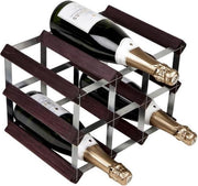 RTA - Traditional wine rack 9 bottles dark pine