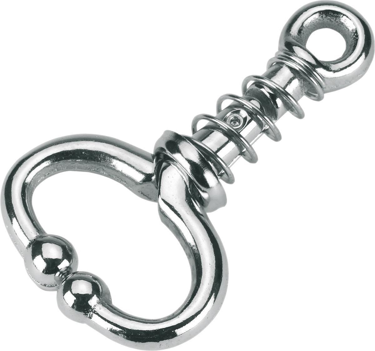 Stierengeleider 11cm vernikkeld