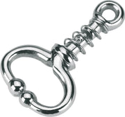 Stierengeleider 11cm vernikkeld