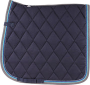 Horsegear Zadeldek  Deluxe - Dark Blue-grey - veelzijdigheid Cob