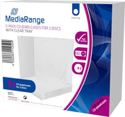 MediaRange Cajas CD doble