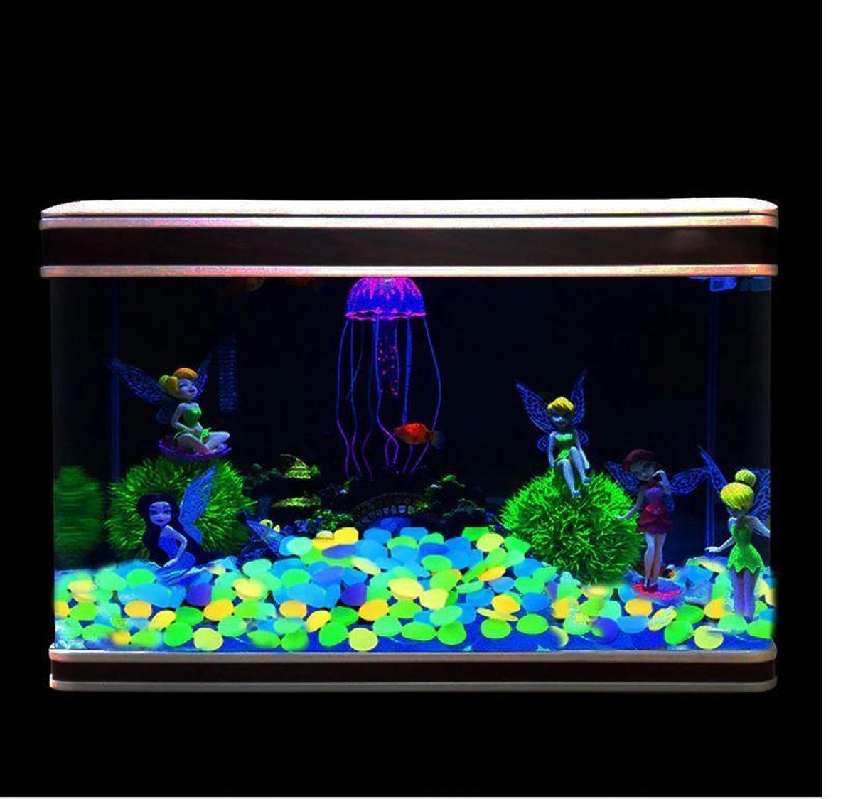aquarium stenen voor een vissenkom- decoratie voor vaas -vissenkom stenen- aquarium stenen | Decoratie Stenen | Pebbles |Decoratie voor de vissenkom -100 stuks| Aquarium Steentjes | Tuin Stenen | Mix kleur| 100 Stuks