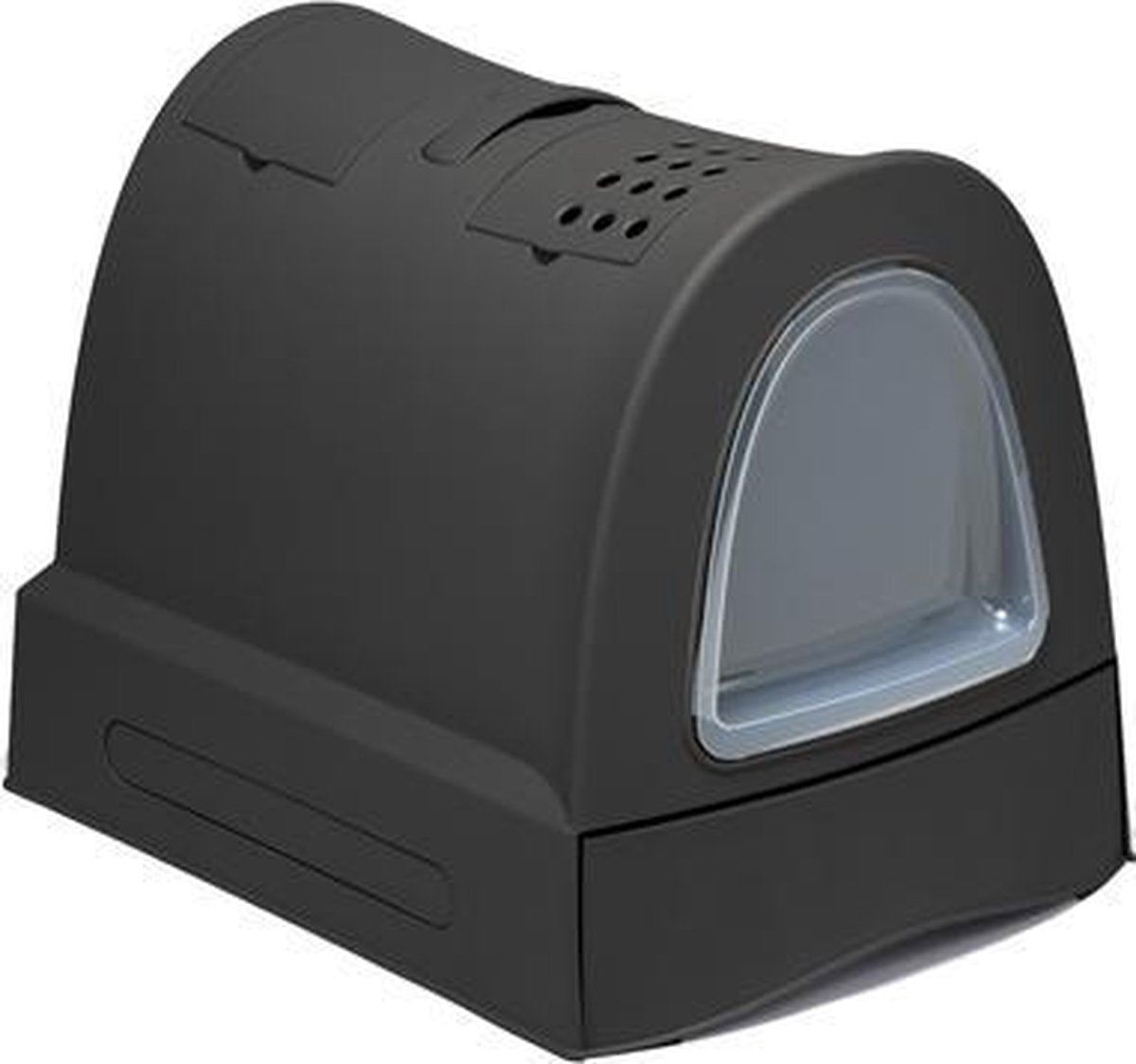 Imac kattenbak zuma met schuiflade antraciet - 40x56x42