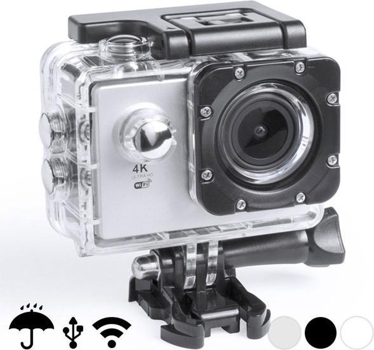 Sport Camera 4K 2 360º WiFi (16 pcs)
