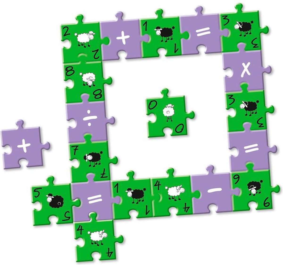 CreativaMente Puzzels: PYTAGORA 22x22x5cm