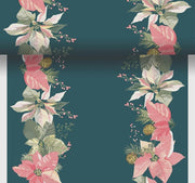 Duni Tafelloper Gold Christmas 480 Cm Papier Groen