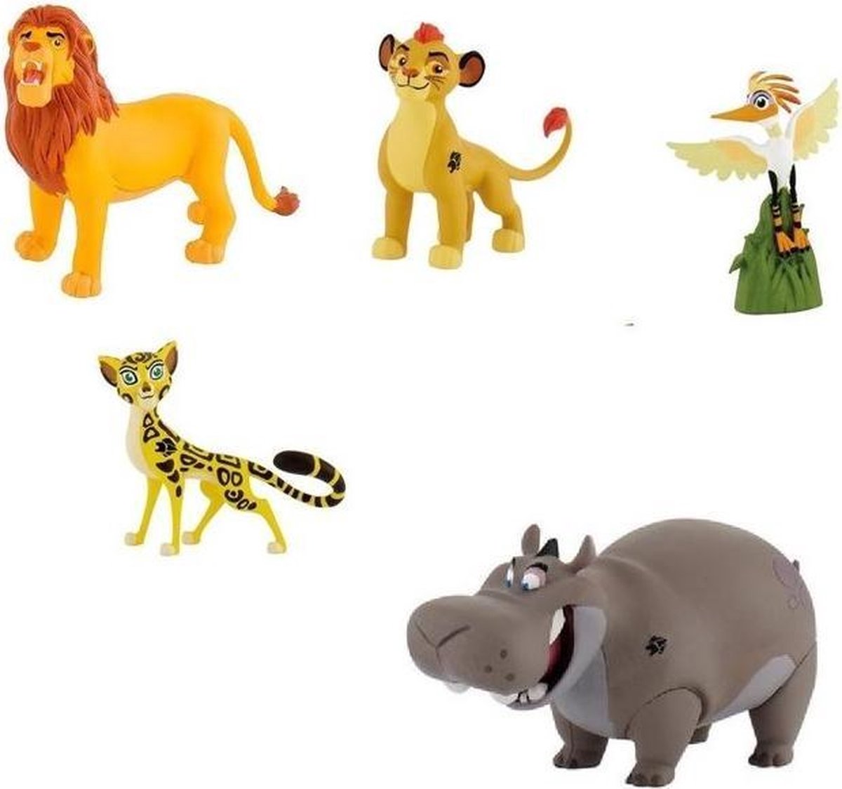 Bullyland Leeuwenkoning/ Lion King speelset met o.a. Simba 4-8cm