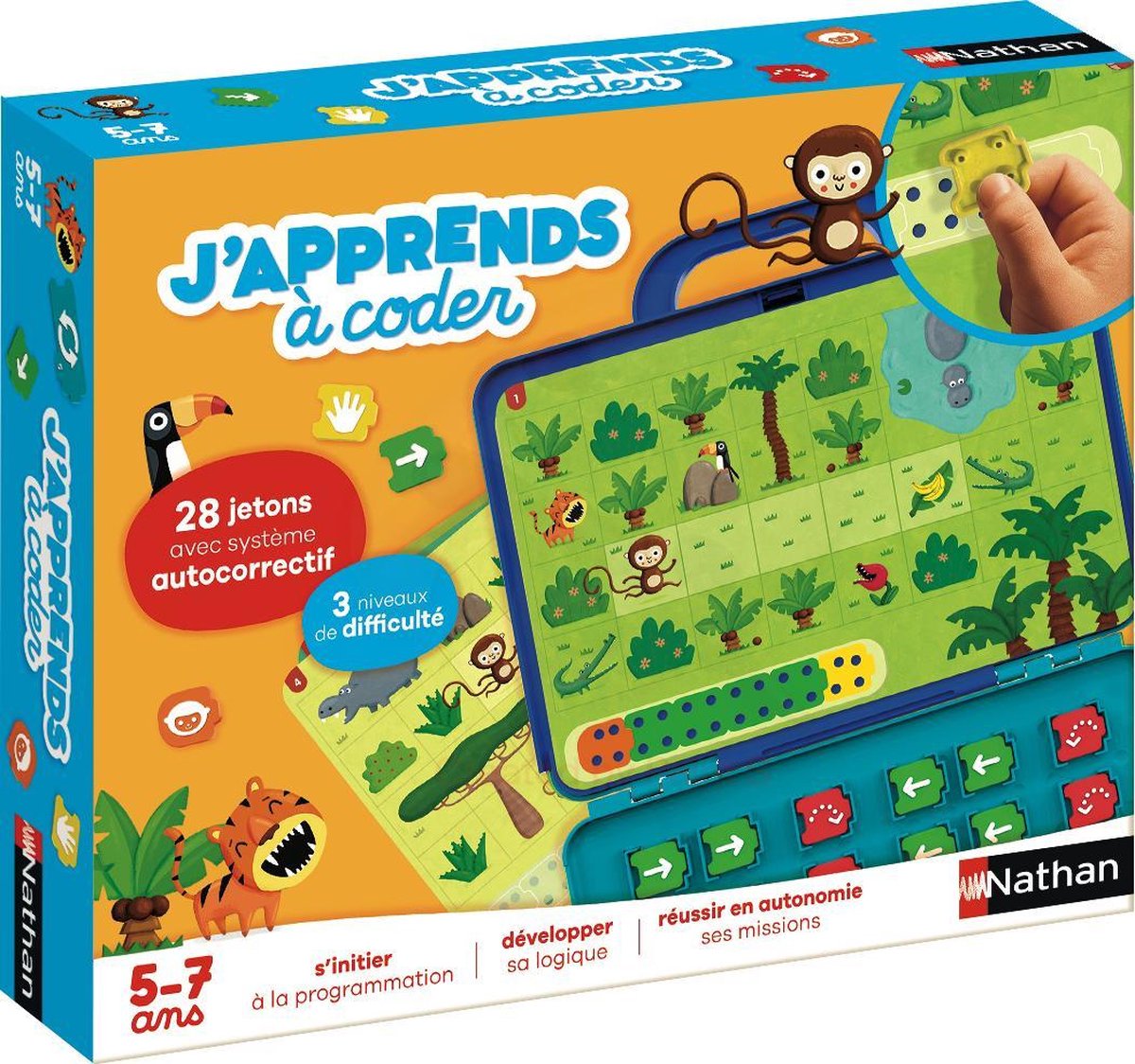 J'apprends 431080 bordspel Peuterspeelzaal Tactical board game