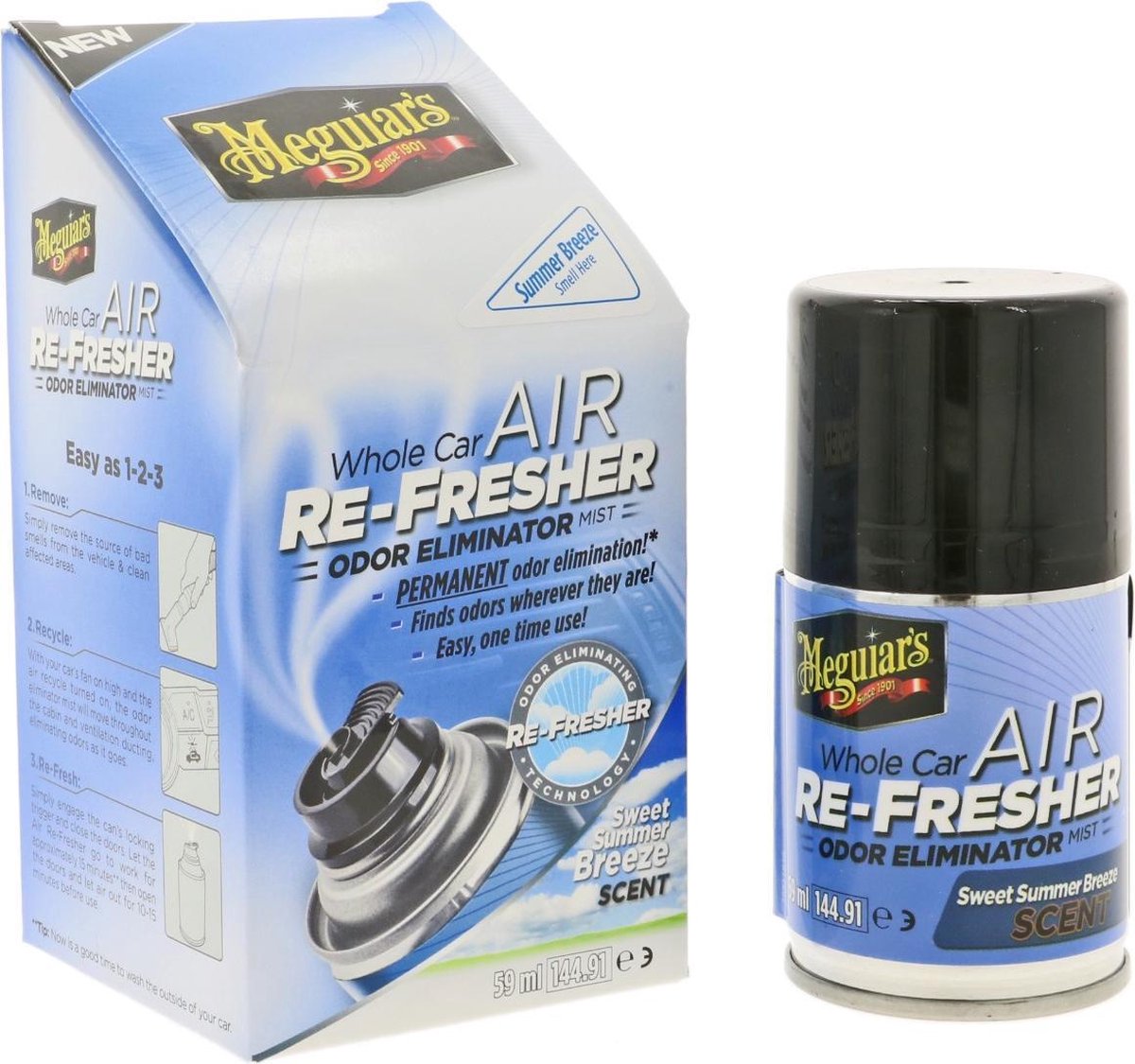 Meguiars Air Re-Fresher Mist - Summer Breeze #G16602