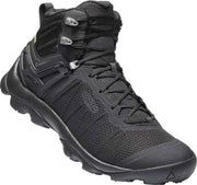 KEEN Venture Mid Wp Black/Black Wandelschoenen Heren - Maat 43