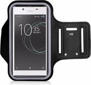 Sony Xperia L1 Sportarmband Hardloopband Zwart