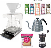 Hario V60 Range Server Slow Coffee Barista set A - 1-4 kops
