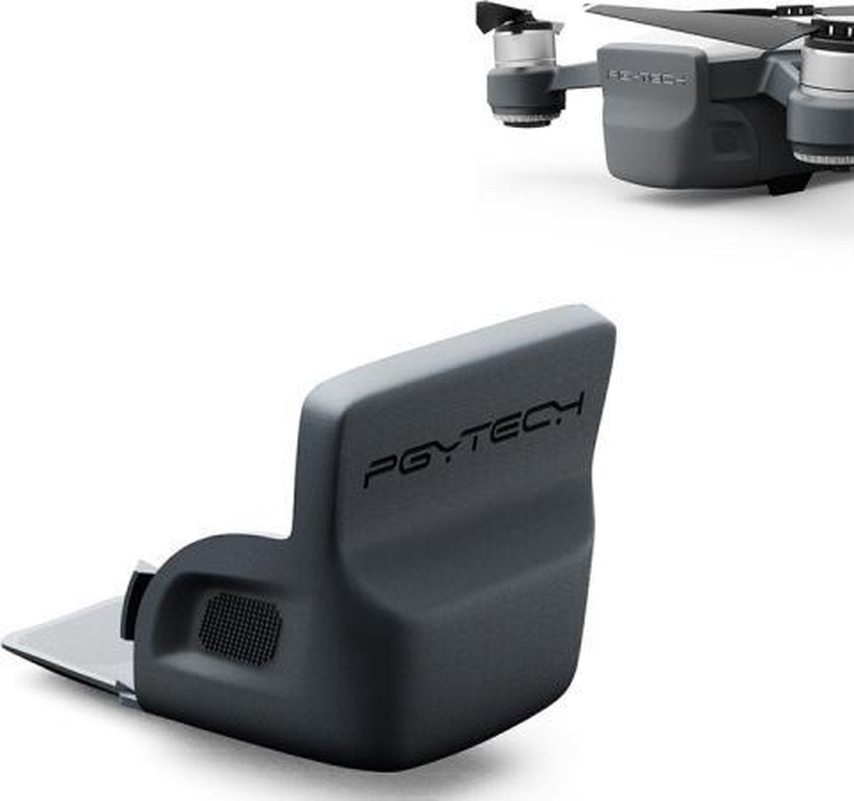 PGYTECH Gimbal Camera Lens Shade Hood Beschermhoes voor DJI Spark (grijs)