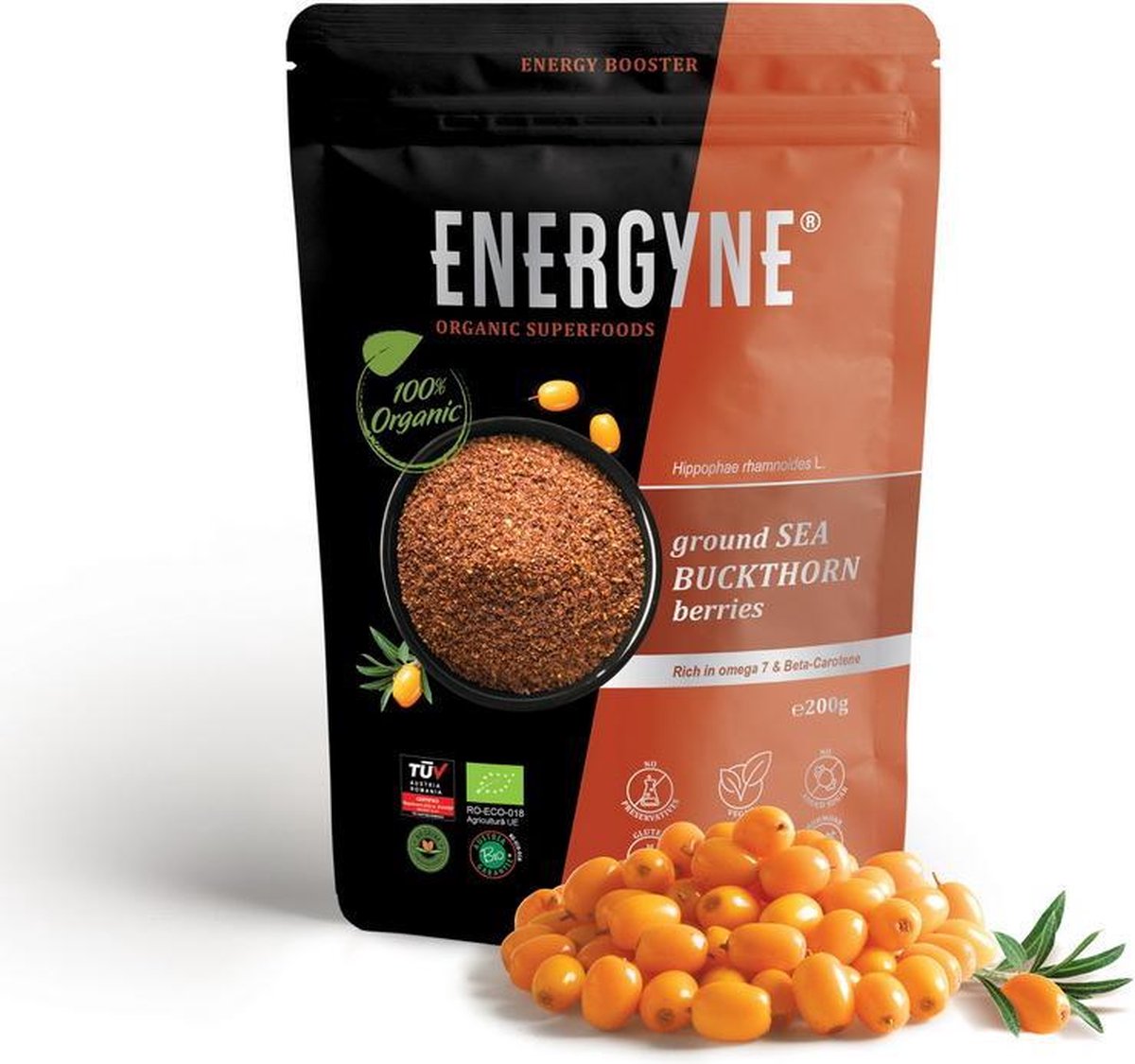 ENERGYNE - Biologische Duindoornbessen Poeder - 180g