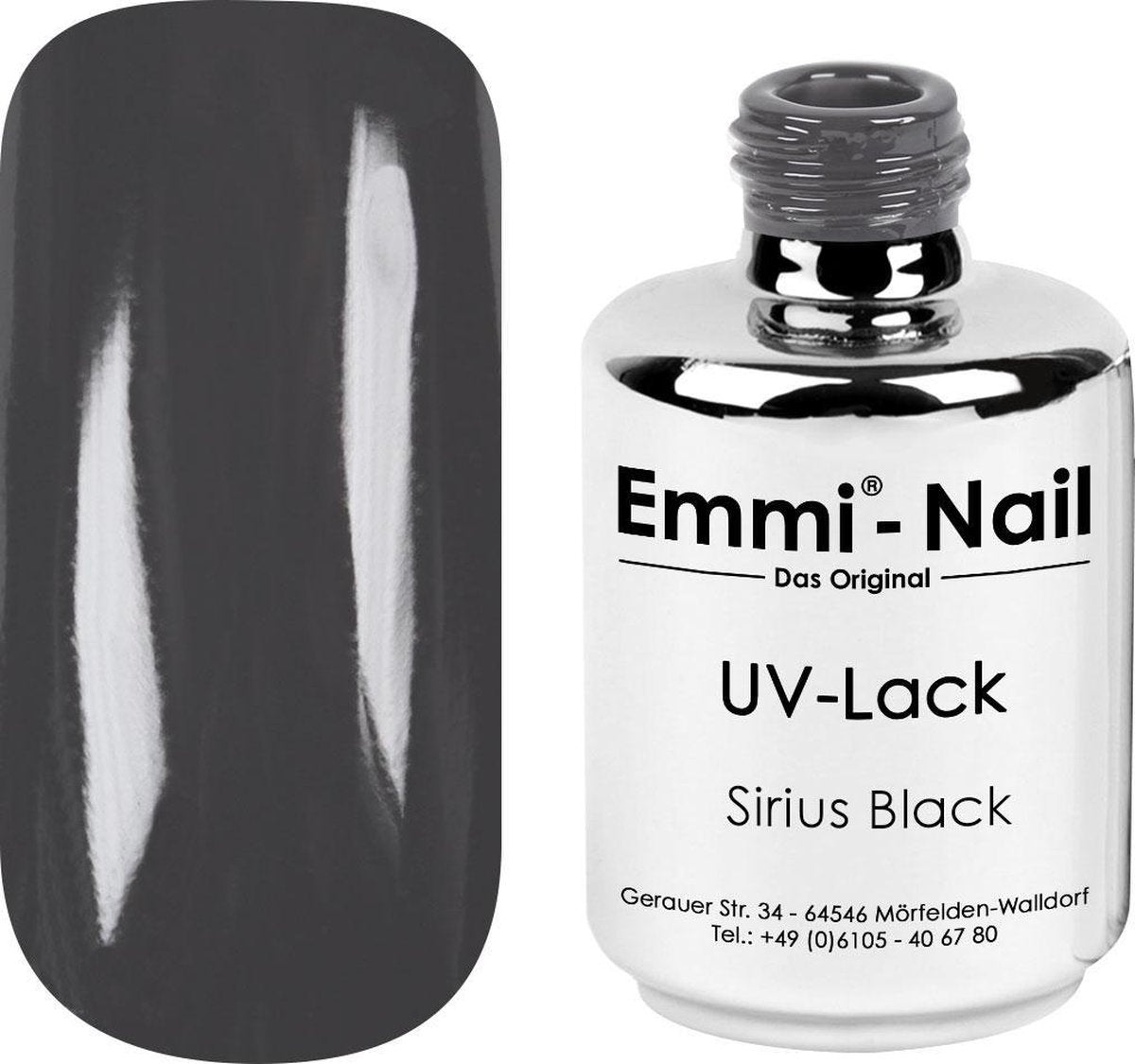 Emmi Shellac-UV Gellak Sirius Black
