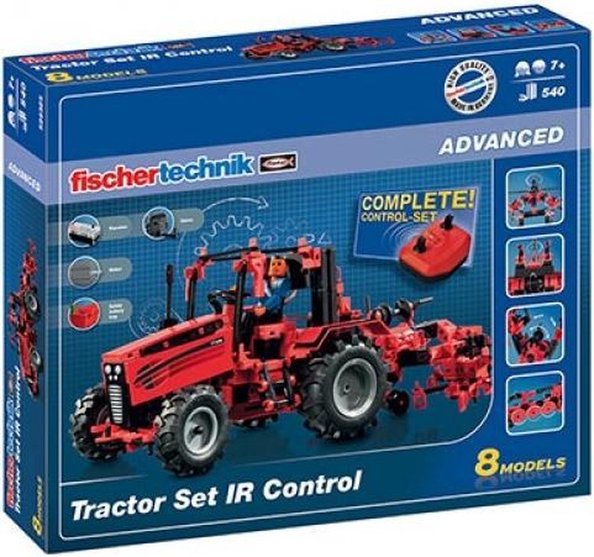 Fischertechnik Constructie Set Tractor Control 540-delig