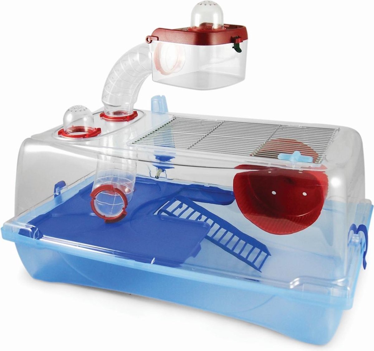 MPS Kleo Hamsterkooi - Met accessoires - Blauw - 58 x 32 x 31 cm