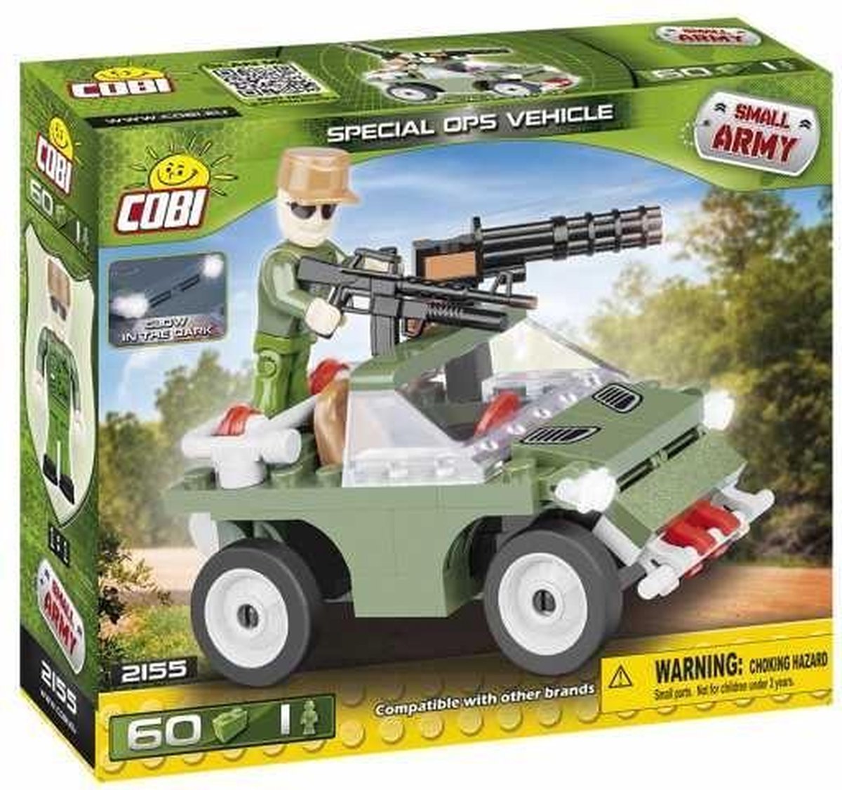 Cobi 60 Pcs Small Army /2155/ Patrol Buggy
