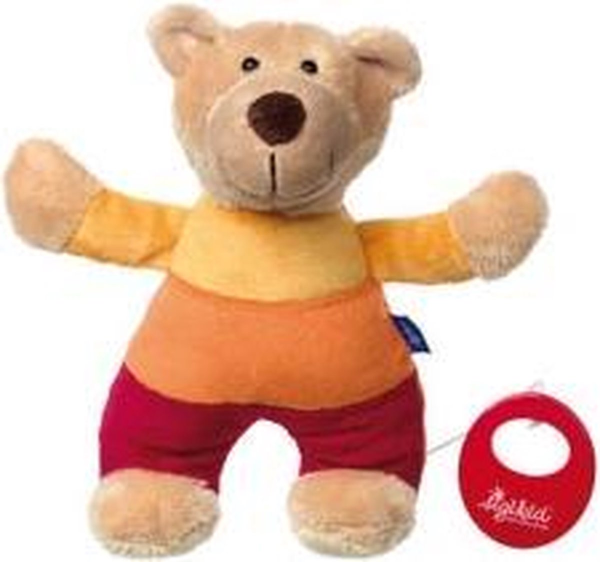 sigikid blauwe collectie muziekknuffel beer 41835