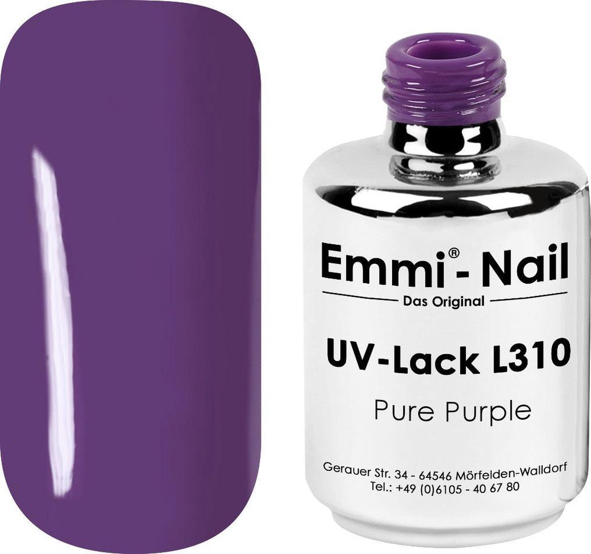 Emmi Shellac-UV Gellak Pure Purple L310