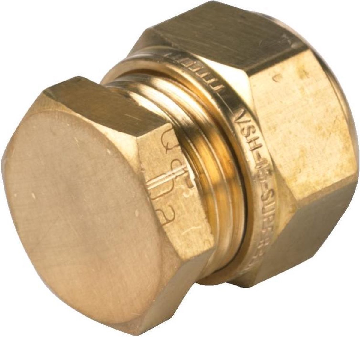 VSH Super Knel knel eindstop vernikkeld 22mm gastec / kiwa