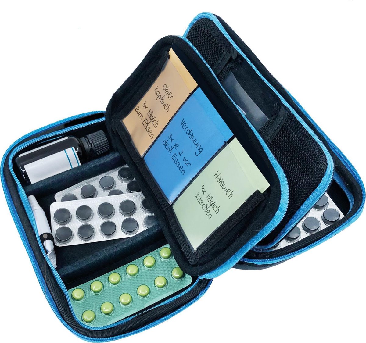 Pillenetui Pillbase Travel | Reistas voor kleine accessoires en medicijnen