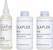 Beschadigd haar pakket Olaplex No.0 + 4 + 5