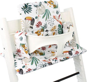Ukje Kussenset voor Stokke Tripp Trapp - Geplastificeerd - Wit Aap