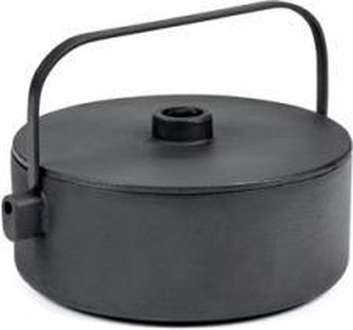 Theepot in gietijzer van Giel Dedeurwaarder