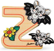 Alfabet letter hout groot Z | Bartolucci