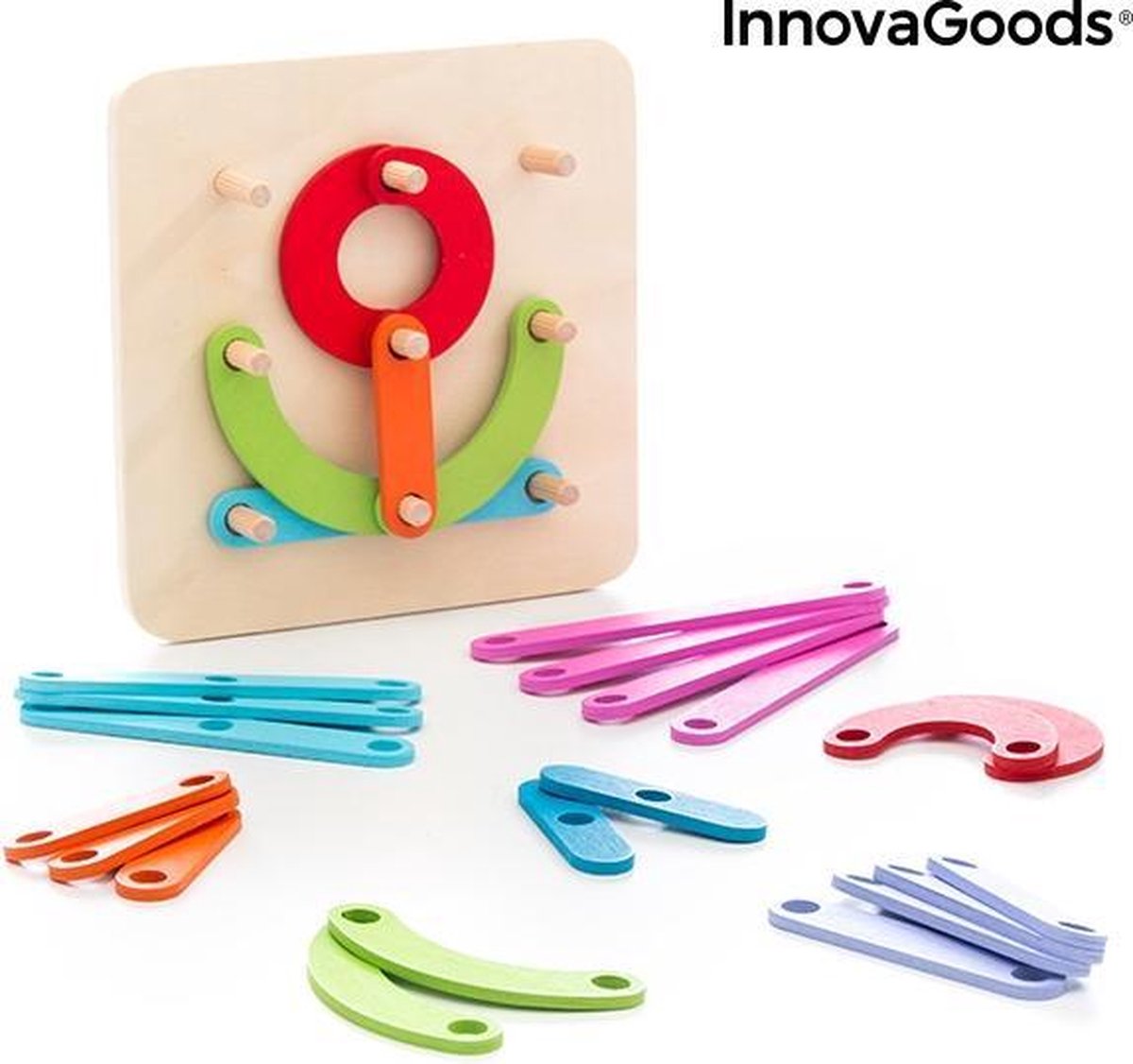 Houten Set voor het maken van Letters en Cijfers