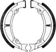 Remsegment Newfren GF1196 Suzuki TS-X Achter