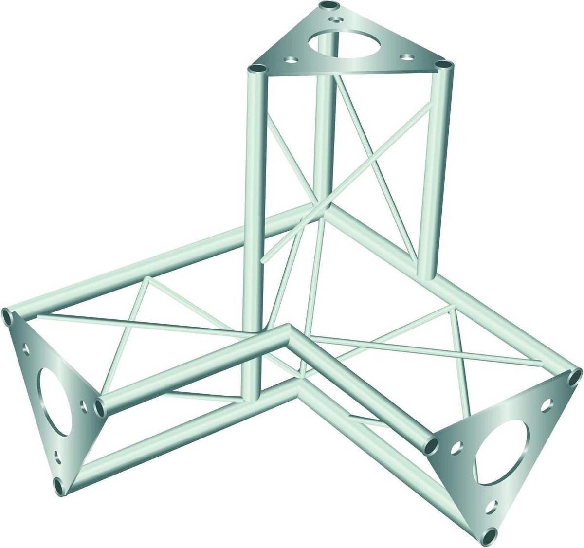 DECOTRUSS SAL-32 Corner 3-Way / left sil