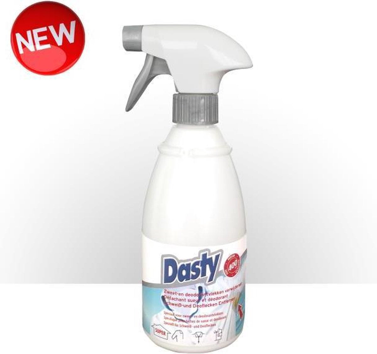 Dasty zweet- en deodorantvlekken verwijderaar