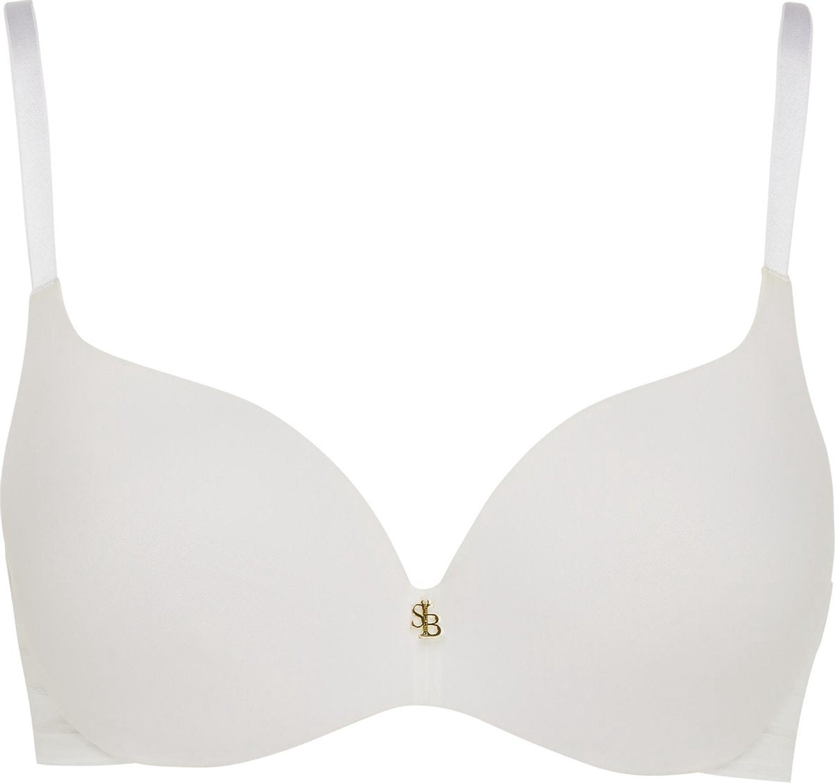 Sapph Iconic Basics Light Pu Bra Dames Off White-90E