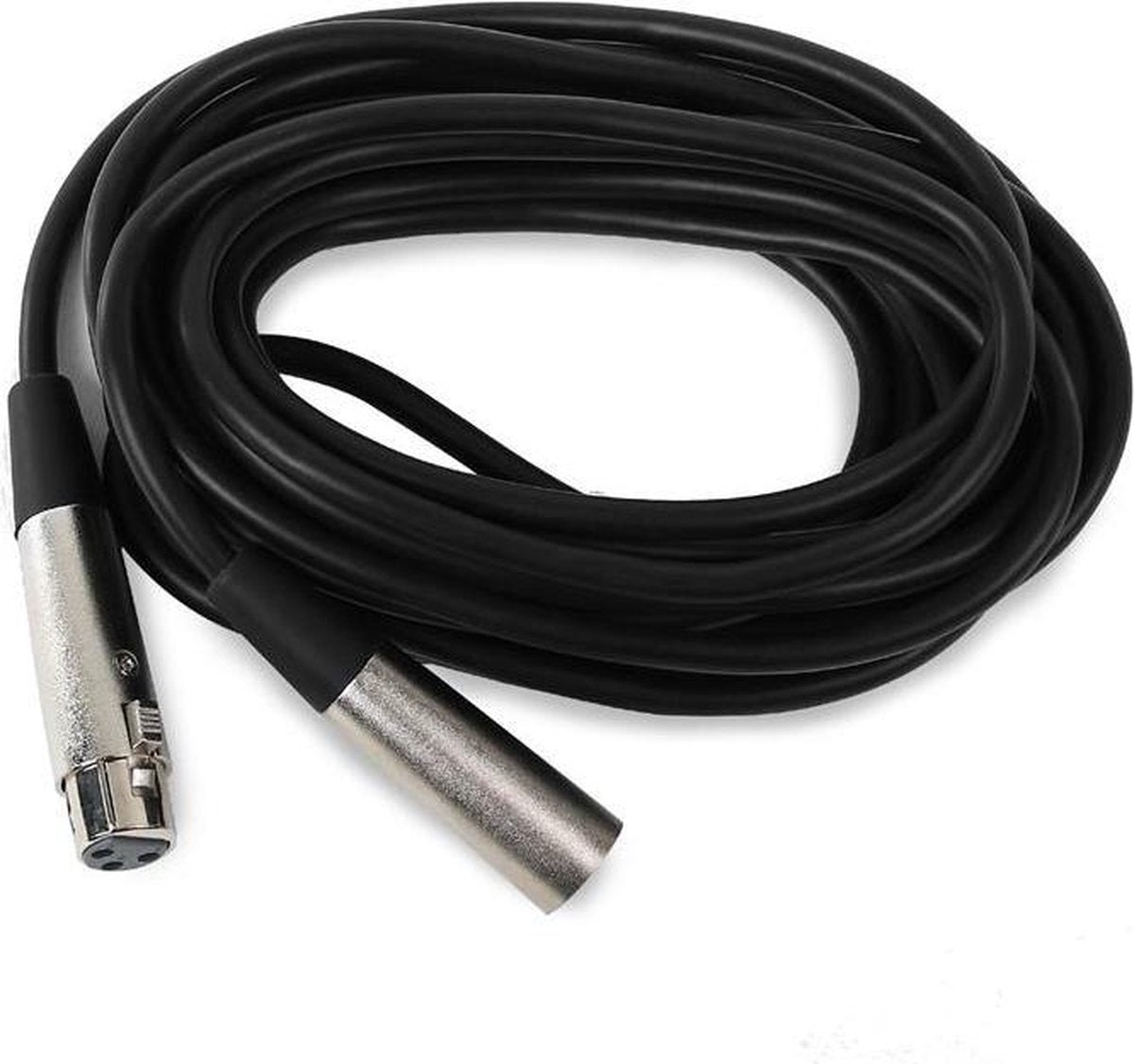 FrontStage XLR-kabel 6m mannelijk naar vrouwelijk met hoogwaardige aansluitingen