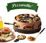 Emerio 3-in-1 - Pizzarette - 6 personen