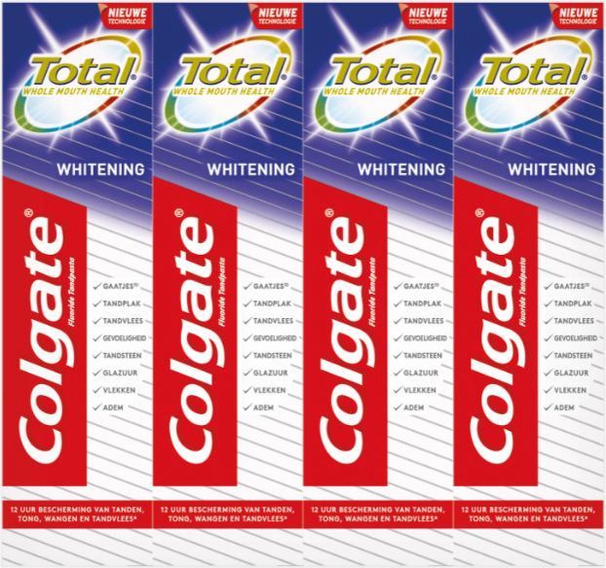 Colgate Total - Whitening - tandpasta - 4 x 75 ml