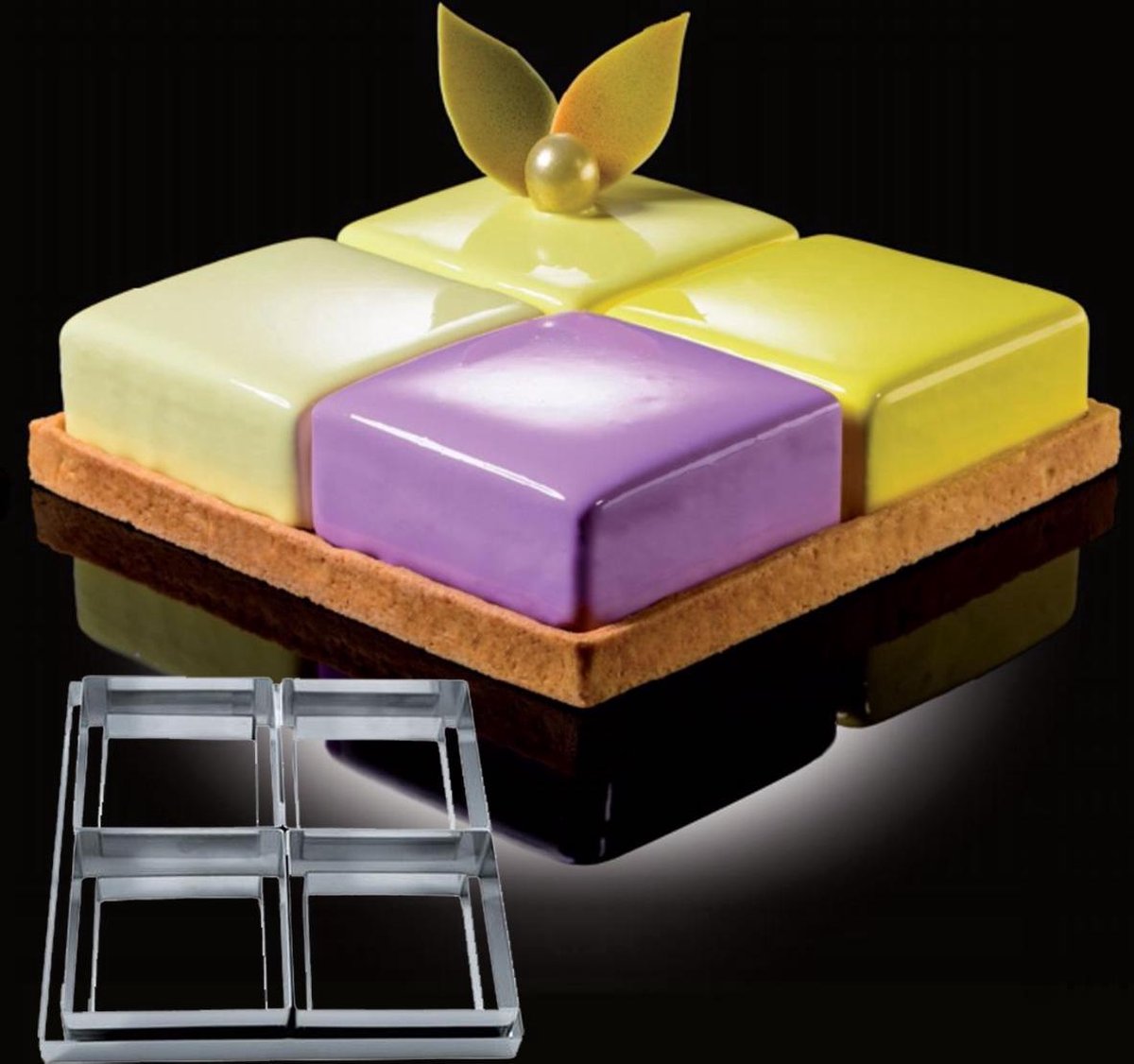 Cake-Idea Bakringenset "4 Taste"
