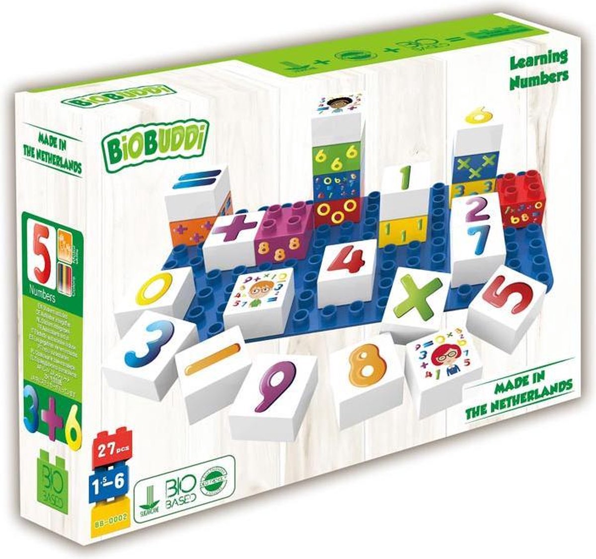 BiOBUDDi Leer Nummers Kennen - BB-0002