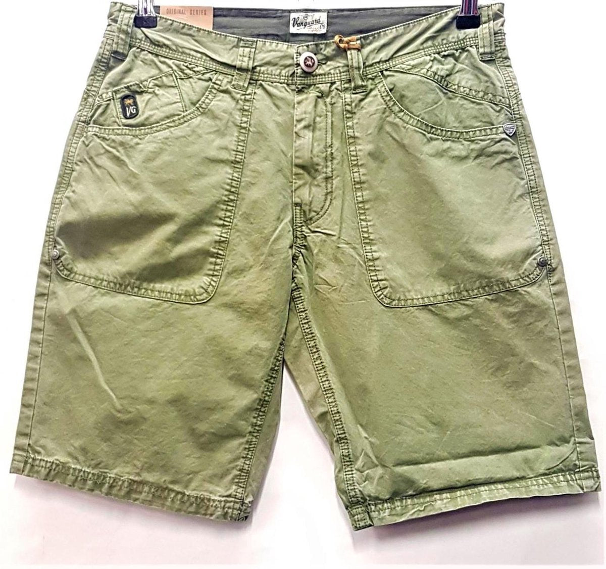 Vanguard Broek Kort Groen Maat 30