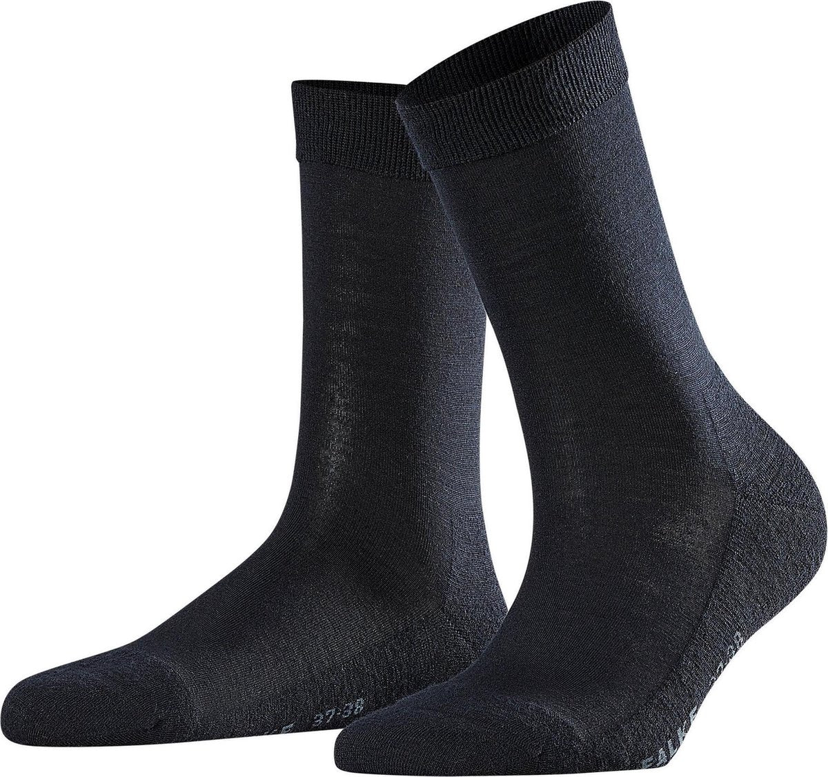 FALKE Wool Balance Damessok - Dark Navy - Maat 41-42