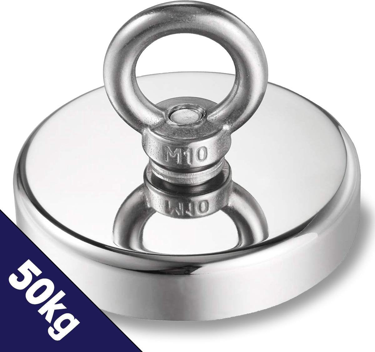 Magfishion® Magneetvissen Kinderen - 50 KG Trekkracht - Mini Vismagneet - Magneet Vissen - Outdoor
