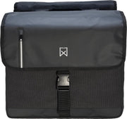 Willex Dubbele Fietstas Business - Zwart/Zwart - 30L