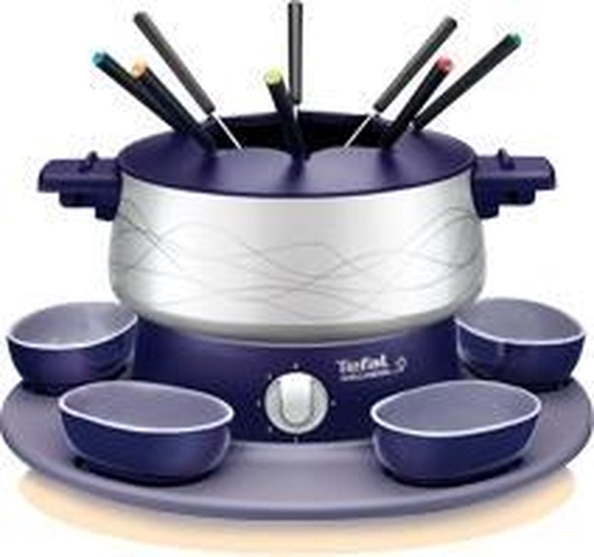 Tefal Color Simply Invents EF351412 - Fondueset - 8 fonduevorkjes