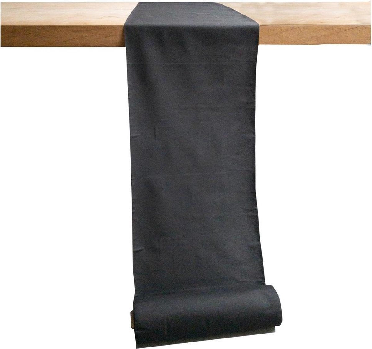 MixMamas Papieren Tafelloper 24 m x 40 cm (perforatie 120 cm) Zwart