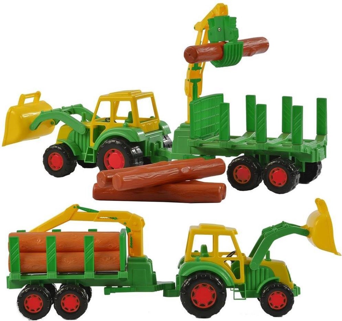 Tractor  Kevin  met Bomenaahanger & Laadkraan