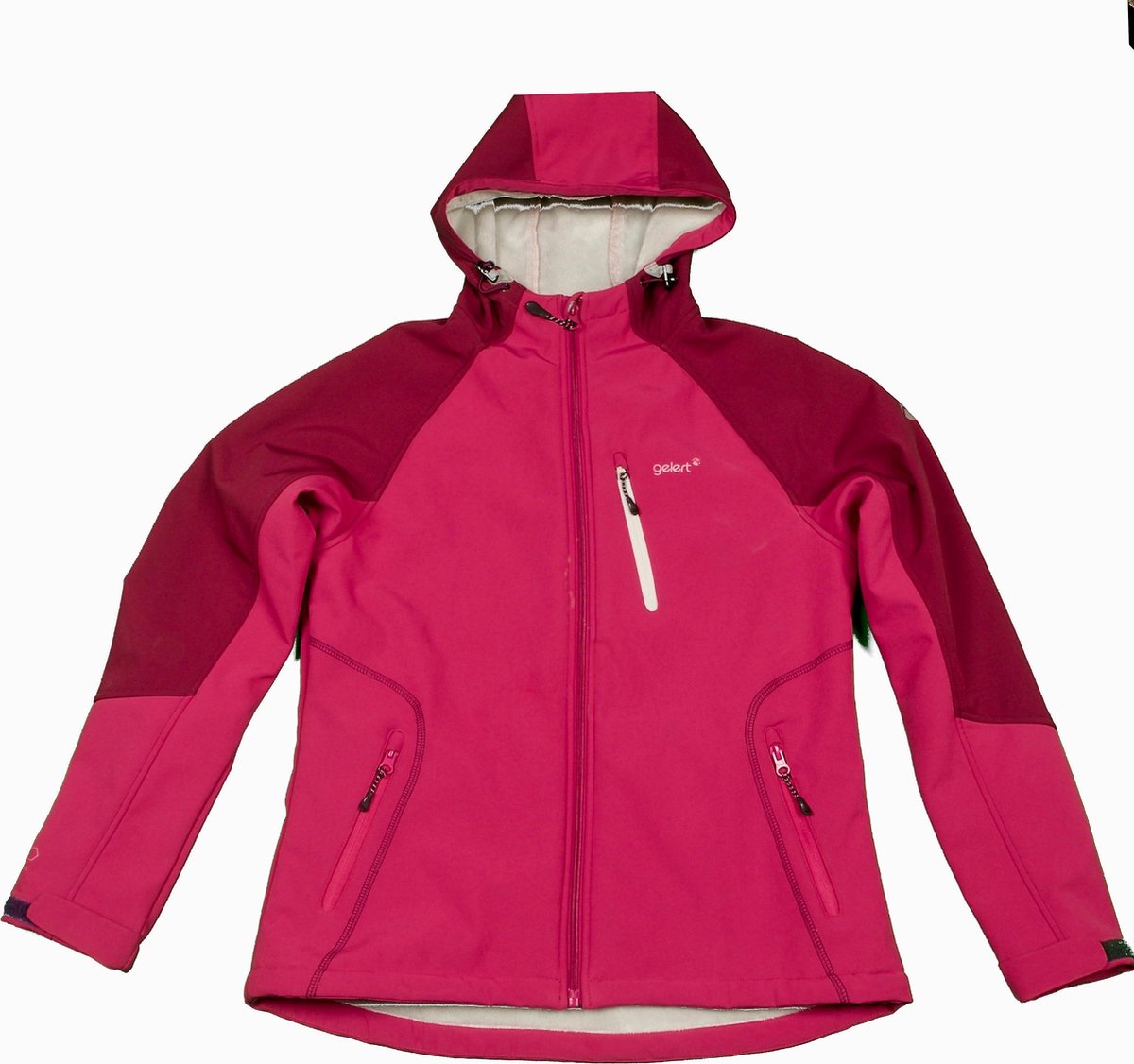 Outdoorjas Dames – Gelert Softshell – Roze maat 40