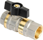 kogelkraan met terugslagklep 4/4"