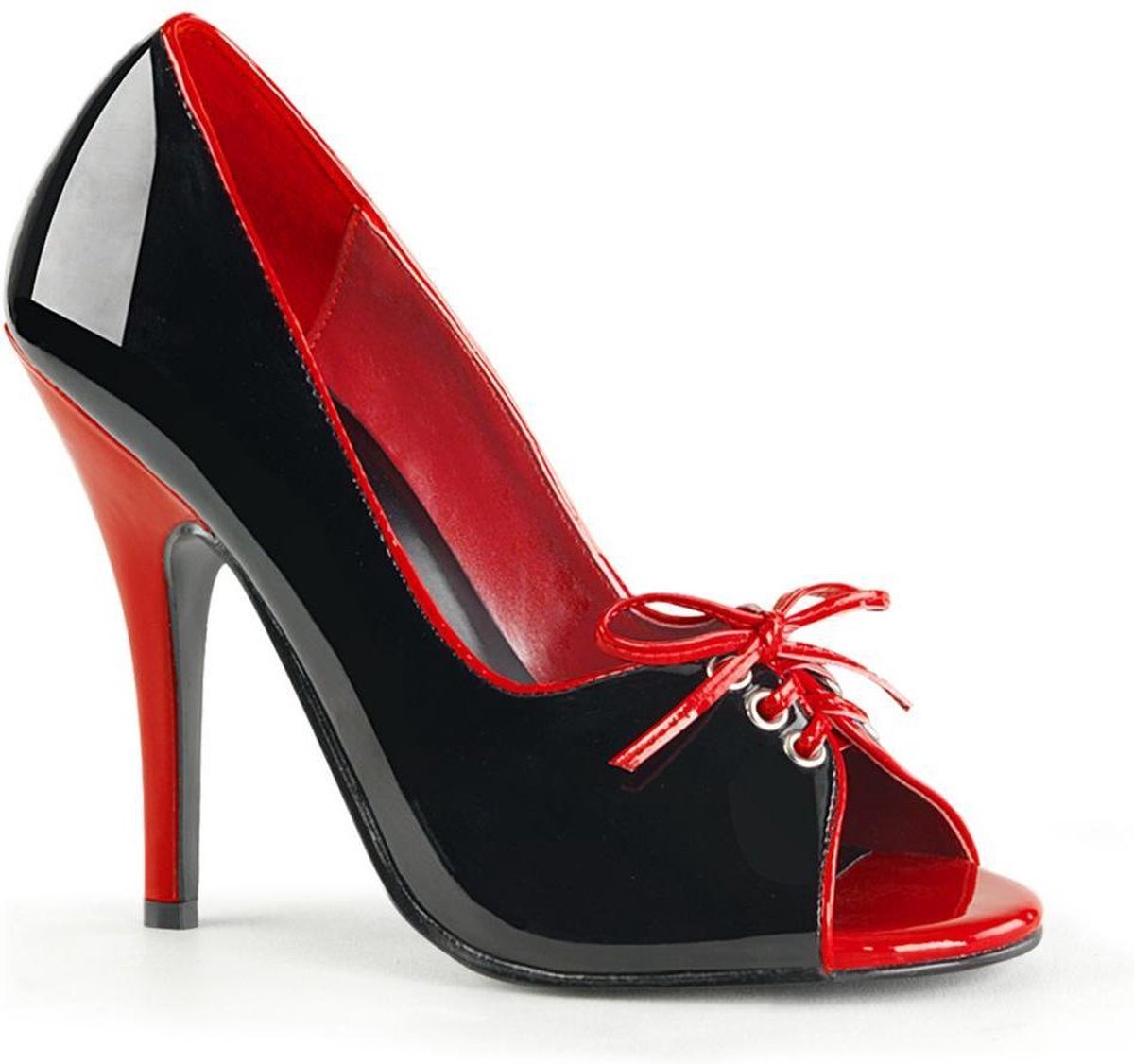 Seduce-216 black/red patent (EU 37 = US 7)